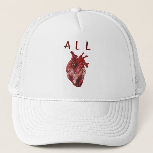 All Heart Trucker Hat (Front)