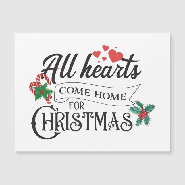 All hearts come home for Christmas (Front)