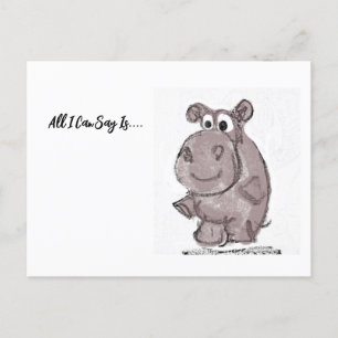 All I Can Say Postcard