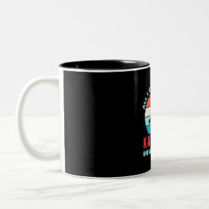 All I Care About Is Kayaking Two-Tone Coffee Mug