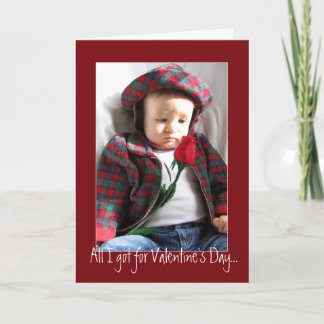 All I got is this crummy old rose Holiday Card