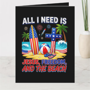 ALL I NEED IS JESUS CARD