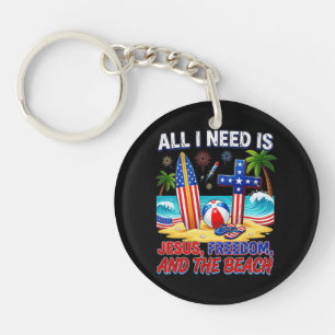 ALL I NEED IS JESUS KEYCHAIN