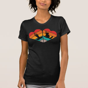 All I Need Is Love Yoga And A Cat T-Shirt