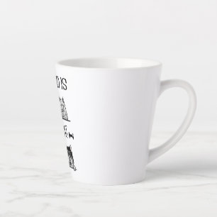 All I Need Is This Dog And that Other Dog T-shirt Latte Mug