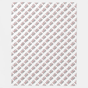 All I Need Is You Fleece Blanket