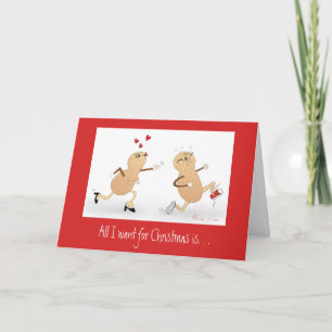 All I want for Christmas Greeting Card