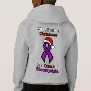 All I Want for Christmas/Hat...Fibro Hoodie
