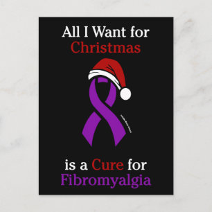 All I Want for Christmas/Hat...Fibro Postcard