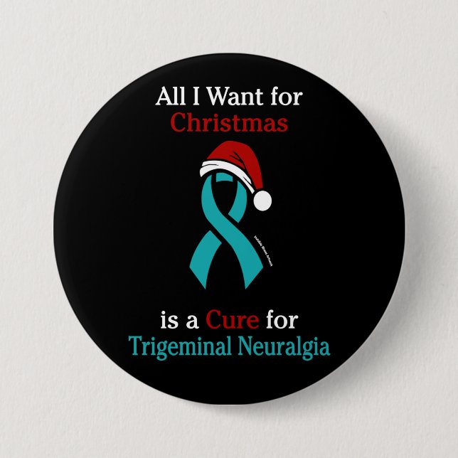 All I Want for Christmas/Hat...TN Button (Front)