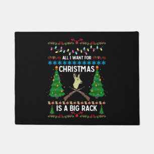 All I Want For Christmas Is A Big Rack Doormat