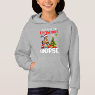 All I Want For Christmas Is A Horse Funny Horse