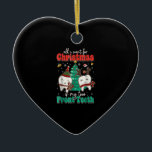 All I Want For Christmas Is My Two Front Teeth Xma Ceramic Ornament<br><div class="desc">This is a great gift for your family,  friends during Hanukkah holiday. They will be happy to receive this gift from you during Hanukkah holiday.</div>