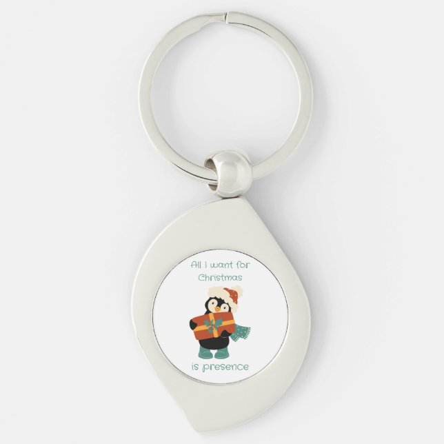 All I want for Christmas...  Keychain (Front)