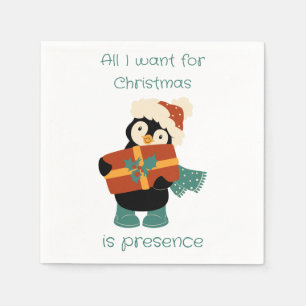 All I want for Christmas...   Napkin