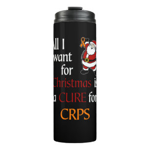 All I Want for Christmas/Santa...CRPS Thermal Tumbler