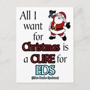 All I Want For Christmas/Santa...EDS Holiday Postcard