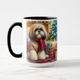 All I Want For Christmas Shih Tzu Coffee Mug Cup