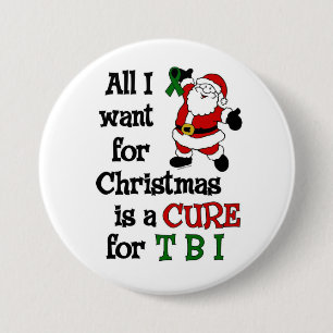 All I Want For Christmas...TBI 3 Inch Round Button