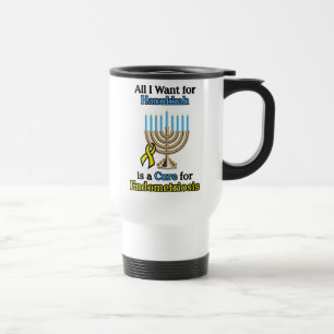 All I Want For Hanukkah...Endometriosis Travel Mug