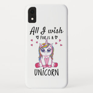 All I wish for is a Unicorn iPhone XR Case