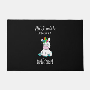 All I wish for is a Unicorn Doormat