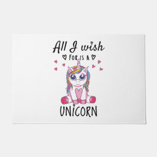 All I wish for is a Unicorn Doormat