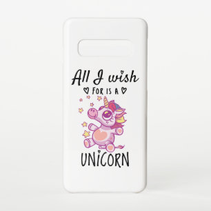 All I wish for is a Unicorn Samsung Galaxy Case