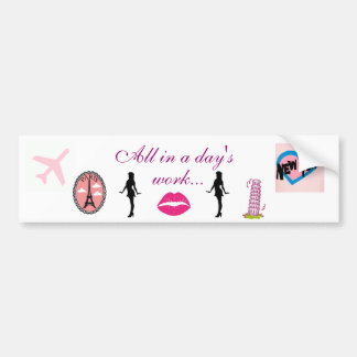 All in a day's work sticker