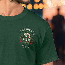 “All In Before the Ring” Poker Bachelor Party