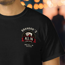 “All In Before the Ring” Poker Bachelor Party
