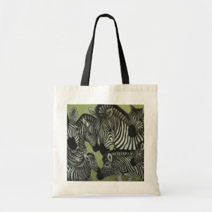 All in black and white tote bag
