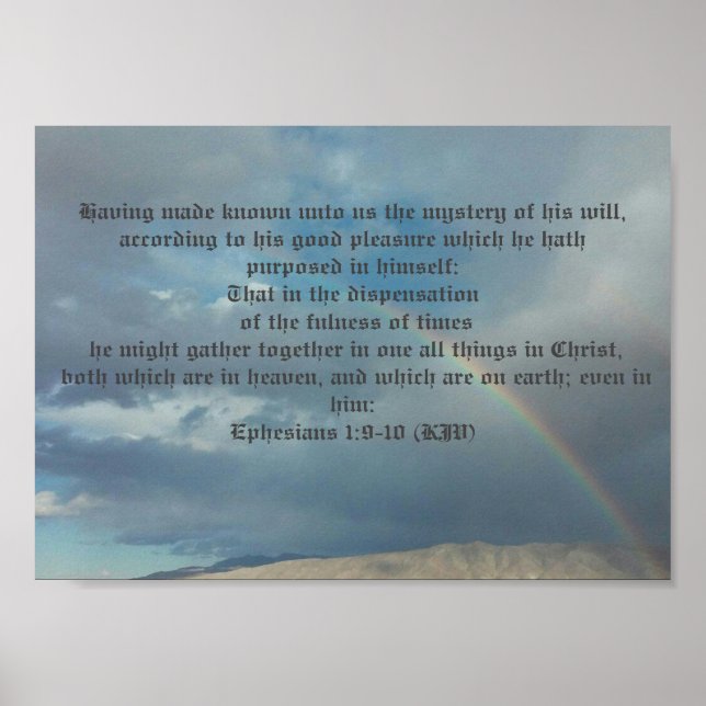 All in Christ Poster (Front)