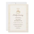 All in One Baby is Brewing QR Code Baby Shower