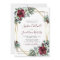 All in One Burgundy Amaryllis Pine Gold Wedding