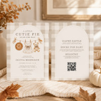 All in One Cutie Pie Fall Clothesline Baby Shower
