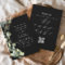 All in One Eucalyptus QR Code Black Wedding