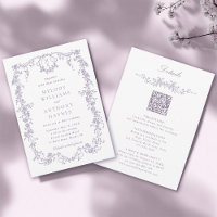 All in One French Victorian Lavender Wedding 
