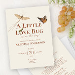 All in One Gender Neutral Love Bug Baby Shower Invitation<br><div class="desc">A Little Love Bug Baby Shower Invitation - the perfect way to invite your guests to celebrate the arrival of your little love bug! This charming invitation features delightful vintage illustrations of bugs, including flying bug, butterfly, and caterpillar adding a whimsical touch to your special occasion. This Little Love Bug...</div>