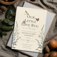All in One Little Love Bug Baby Shower Invitation