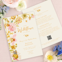 All in One Little Wildflower Baby Shower  