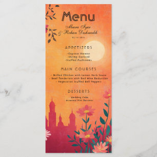 All in one Menu +Drinks Sunset Serenade 