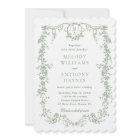 All in One Sage Green French Floral Wedding 