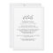 All-In-One Simple Classic Black & White Wedding