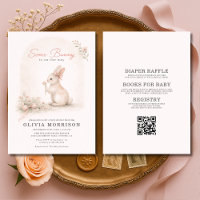 All in One Some Bunny Coquette Bow Baby Shower