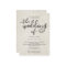 All in One Wedding Invitation with RSVP & Registry
