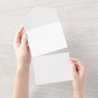 All-in-One Wedding Invitations | RSVP. Logo. Scrip