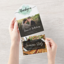 All in One Wedding Invite