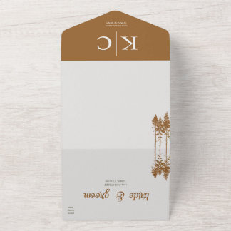 All in One Wedding Invite