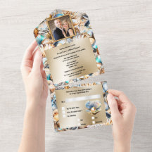All in One Wedding Invite